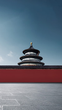 Why is the temple of heaven in the south and the temple