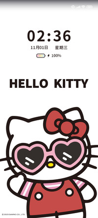 HelloKitty大脸墨镜
