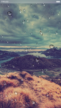 超美iOS9(雨滴动画)