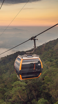 Mountain cable car-01