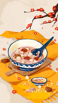 On the eighth lunar month everything is congee