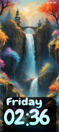 bridge waterfall
