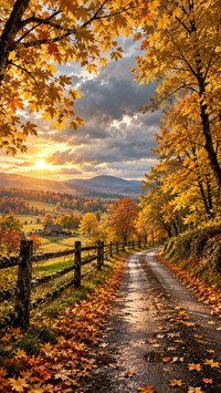 Village Nature Fall