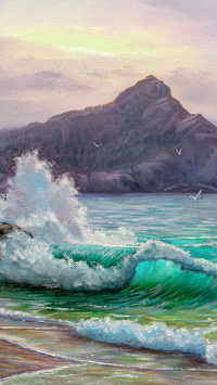 Rough Waves illustration