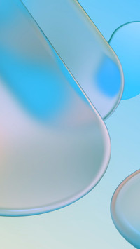 Fantasy geometry  blue