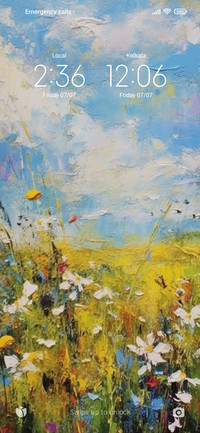 Oil painting Field