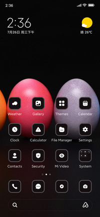 Easter eggs
