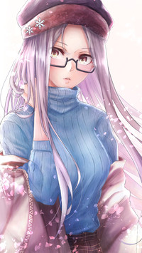 长发披肩