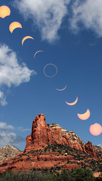 How to distinguish between solar and lunar eclipses