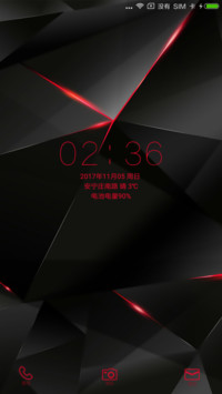 黑色