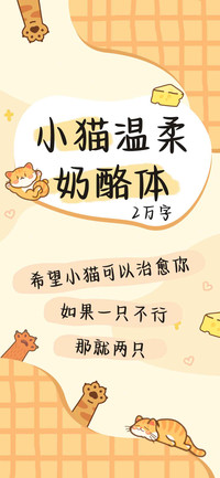 小猫温柔奶酪体