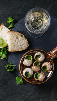 French roasted snails