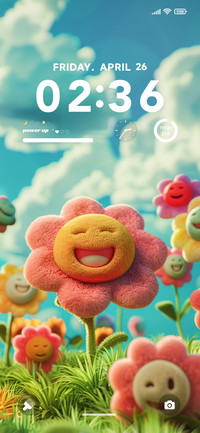 Plush flower