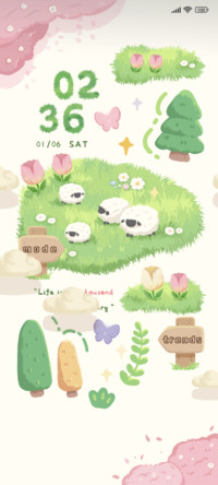The sheep village