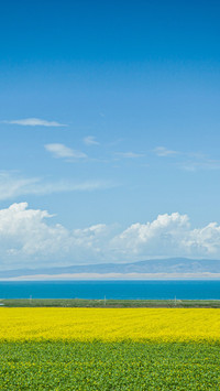 Colors of Qinghai Lake