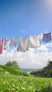 How to sun dry clothes in the most scientific way