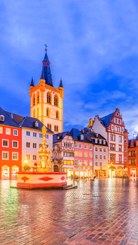 Trier, Germany. Hauptmarkt market square