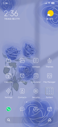 blue rose