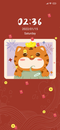 new year tiger