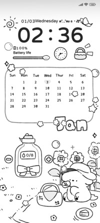 Puppy calendar