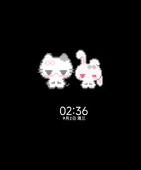 像素风 淡淡萌感