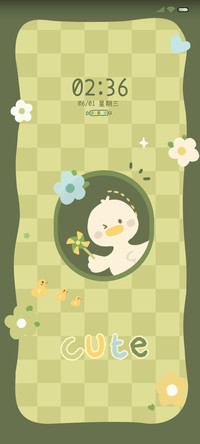 复古 踏青鸭鸭