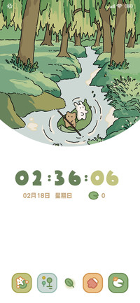 湖心的美景