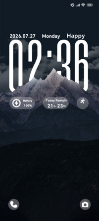 Misty Night Peak