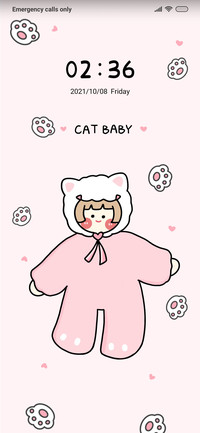 Pink cat girl