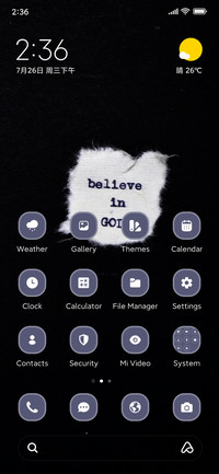 God