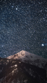 Star rain in Himachal, India