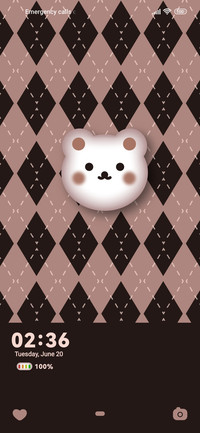 3D retro bear
