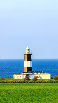 Cape Notoro Lighthouse  Abashiri, Hokkaido, Japan
