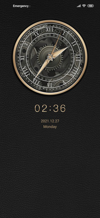 Gear clock