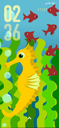 water seahorse