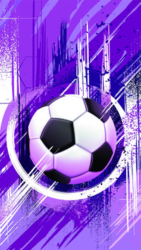 Soccer Template design ,  Purple Theme