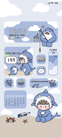 鲨鱼萌娃