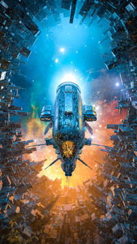 A world of science fiction