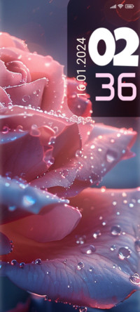 Rain rose