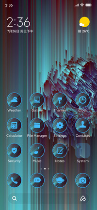 glitch abstract
