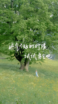 治愈系励志文字风景壁纸-锐景创意
