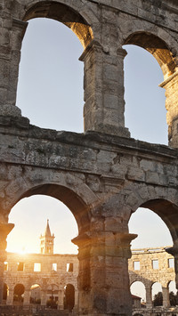 International-Ancient ruins of arena