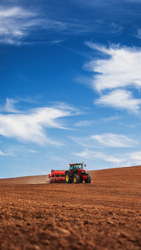 Beautiful view of the farmland