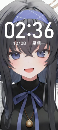 蓝眸少女的浅笑