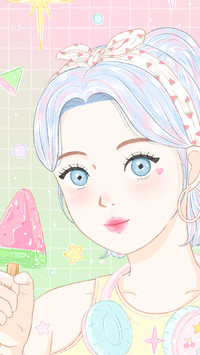 微风邂逅清甜少女