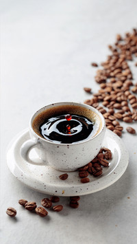 Where does the bitterness of coffee come from