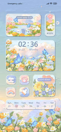 Butterfly romantic