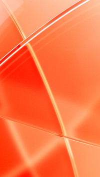 Orange gradient colored glass