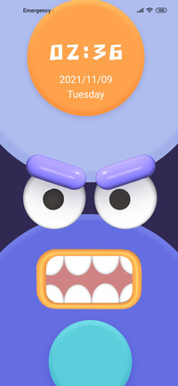 Monster face