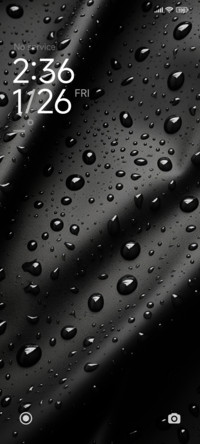 Black raindrop